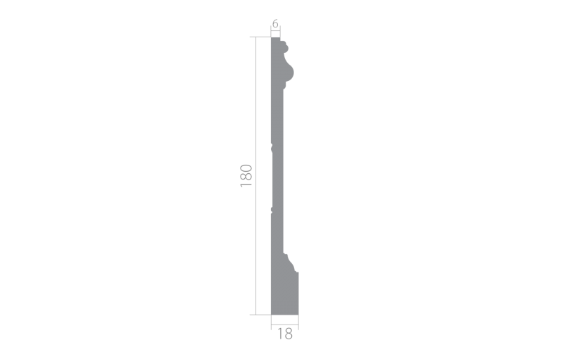 Плинтус Ultrawood Base 5801 i